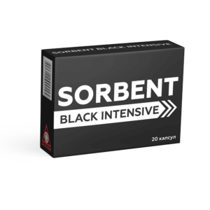 Черный сорбент при отравлении Sorbent Black Intensive