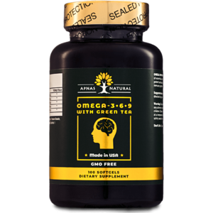 Омега-3 6 9 із зеленим чаєм ﹘ джерело Omega-3,6,9 жирних кислот з антиоксидантами Premium-якості