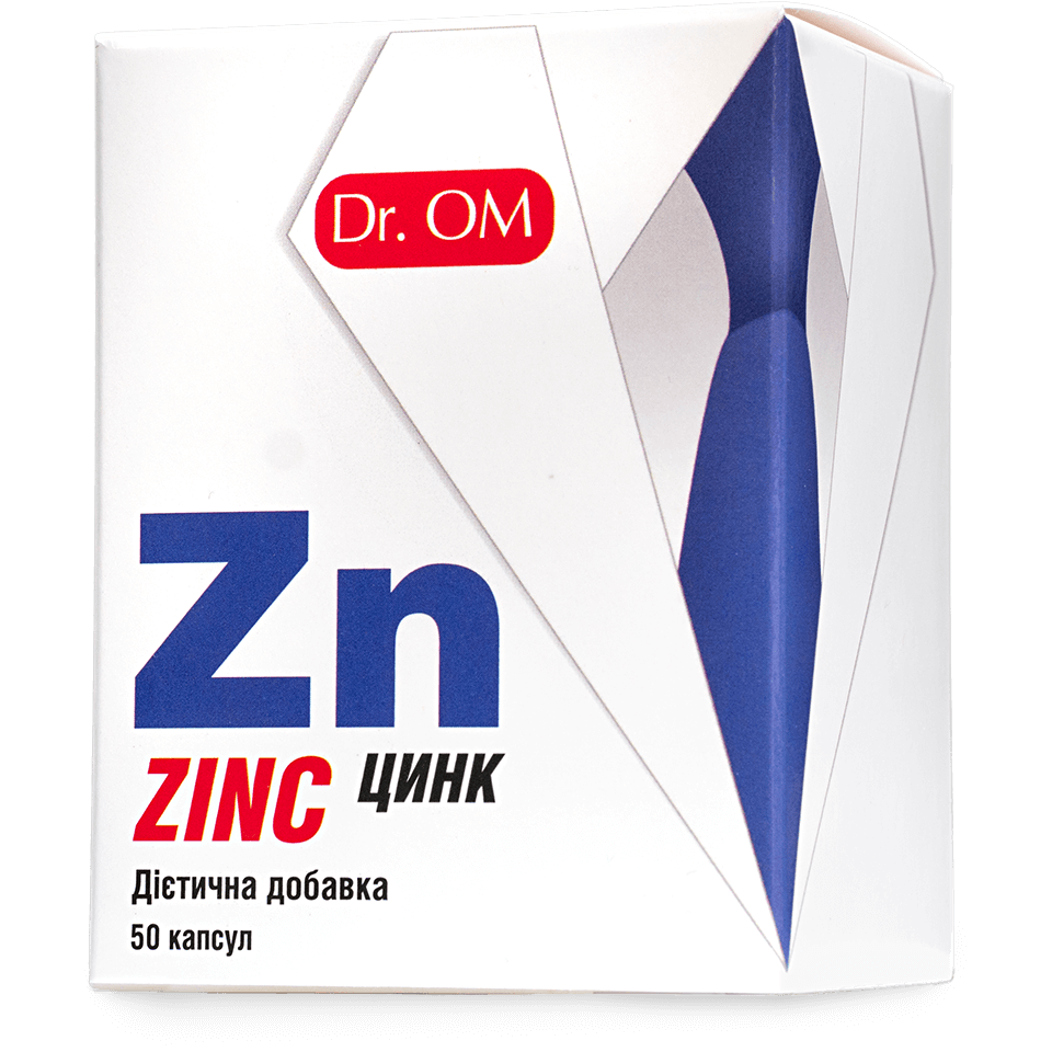 Dr. OM Цинк – натуральный цинк для укрепления иммунитета и ускорения .